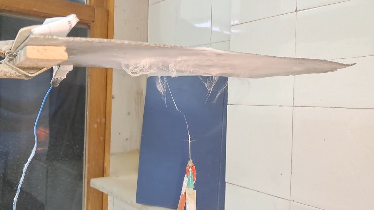 Electrospinning: Solutions of Polystyrene and Polyvinylidene Difluoride in Dimethylformamide